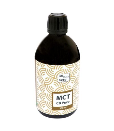 Aceite MCT C8 Puro 500ml 100% Natural