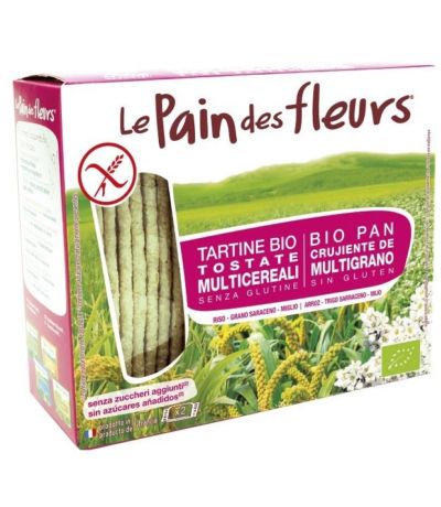 Tostadas Multicereales SinGluten Bio Vegan 150g Le Pain Des Fleurs
