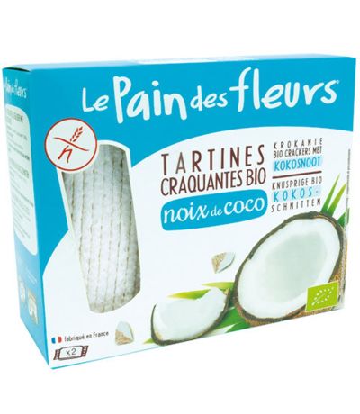 Tostadas de Pan con Coco SinGluten Bio Vegan 150g Le Pain Des Fleurs
