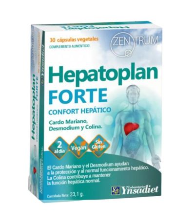 Hepatoplan Forte Vegan 30caps Ynsadiet