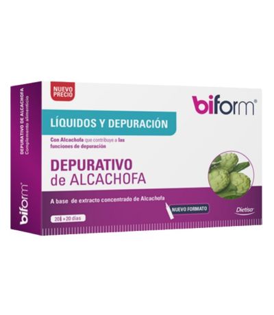 Depurativo de Alcachofa Vegan 20 Viales Biform