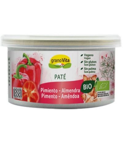 Pate Pimiento y Almendra Bio Vegan 125g Granovita