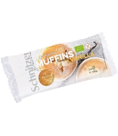 Muffins Vainilla Bio SinGluten 140g Schnitzer
