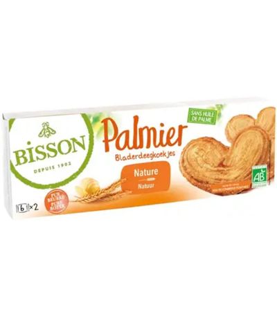 Palmeras Palmier Natural Bio 100g Bisson