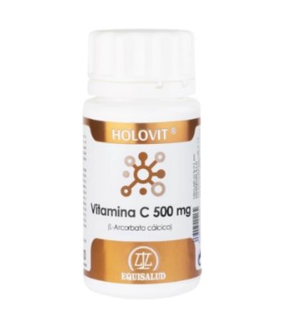 Holovit Vitamina C 500Mg L-Ascorbato C Alcico 50caps Equisalud