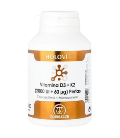 Holovit Vitamina D3 K2 180Perlas Equisalud