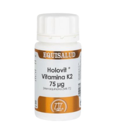 Holovit Vitamina K2 75 µg Menaquinona Mk-7 50caps Equisalud