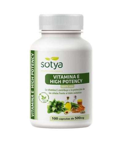 Vitamina E High Potency 100caps Sotya