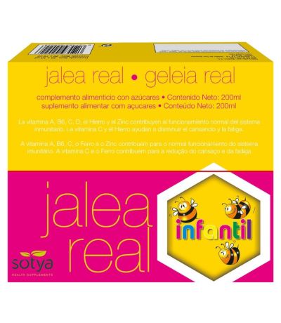 Jalea Real Infantil 20ampollas Sotya