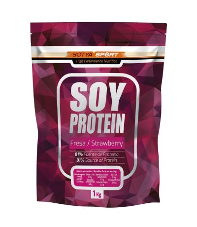 Proteina Soja 100% Fresa 1kg Sotya
