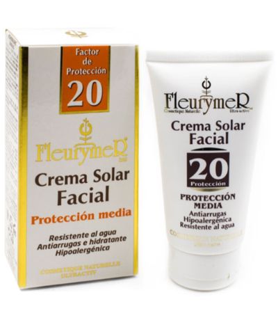Crema Solar Facial SPF20 Tubo 80ml Fleurymer