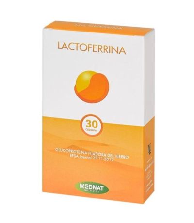 Lactoferrina 30caps Mednat Nutricion