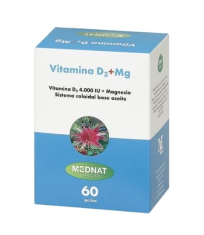 Vitamina D3 MG 60 Perlas Mednat Nutricion