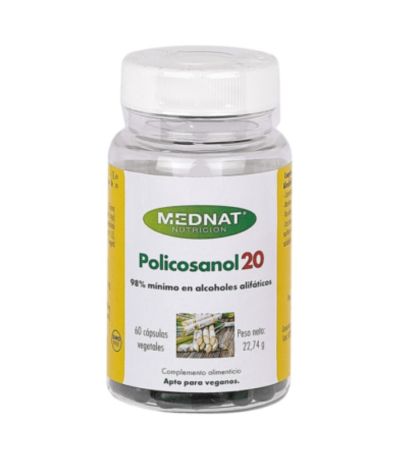 Policosanol 20 60caps Mednat Nutrition