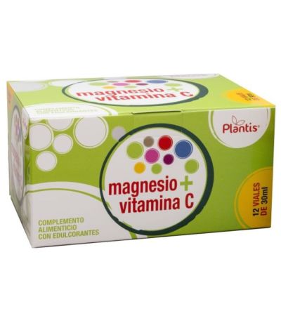 Magnesio Vitamina C 12x30ml Plantis