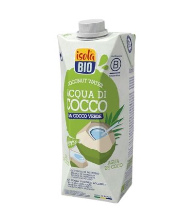 Agua de Coco Verde SinGluten Bio Vegan 500ml Isola Bio