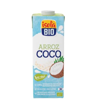 Bebida Vegetal Arroz Coco SinGluten Bio 24x250ml Isola Bio