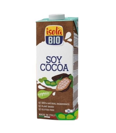 Bebida Vegetal Chocolate con Calcio Bio 24x250ml Isola Bio