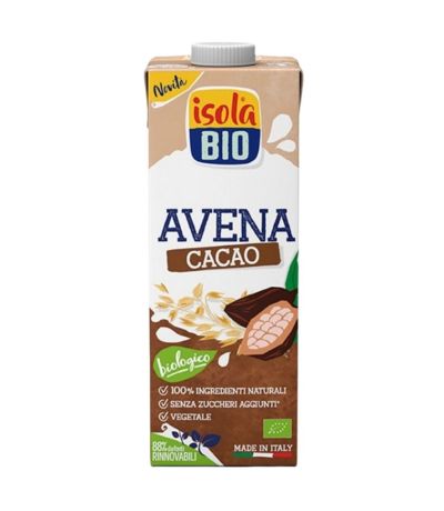 Bebida Vegetal de Avena y Cacao Bio 6x1L Isola Bio
