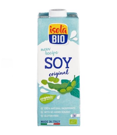 Bebida Vegetal de Soja Caja x 6 1L Isola Bio