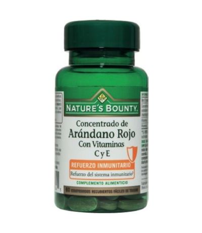 Arandano Rojo con Vitamina-C 60comp Nature´S Bounty