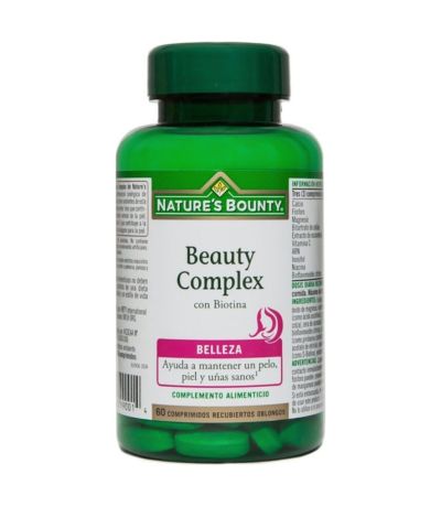 Beauty Complex con Biotina 60comp Nature´S Bounty