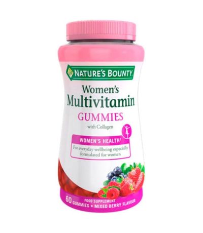 Multivitaminico Mujer 60gummies Nature´S Bounty