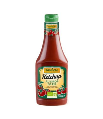 Ketchup con Melaza de Arroz SinGluten Bio 560g Danival