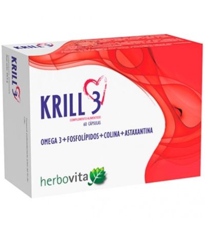 Krill-3 60 Perlas Herbovita