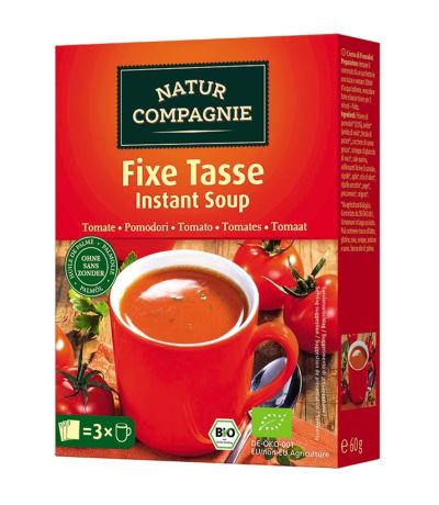 Sopa instant tomate Bio 3 x 20g Natur Compagnie