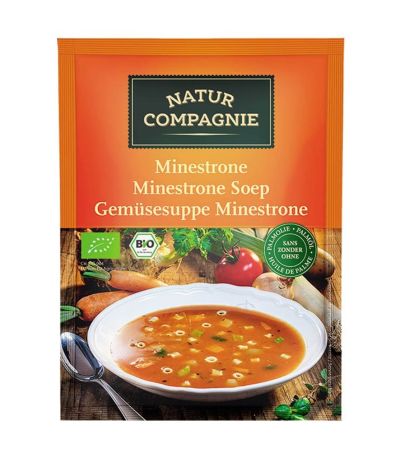 Sopa minestrone Bio 50g Sobre Natur Compagnie