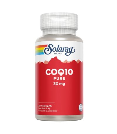 Coenzima Q10 Pure 30Mg 30caps Solaray