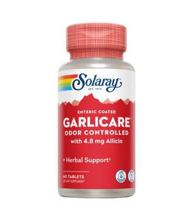 Garlicare 10000Mcg 60comp Solaray