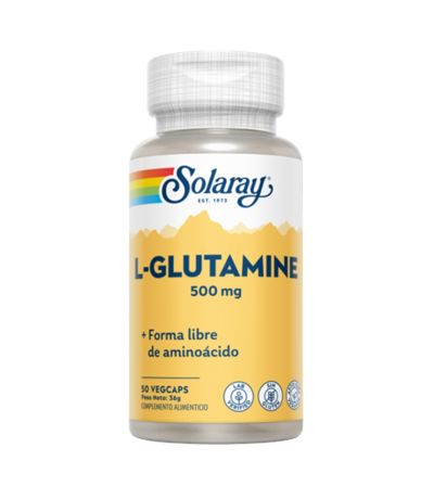 L-Glutamina 500Mg 50caps Solaray