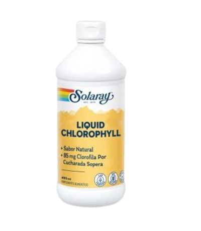 Liquid Chlorophyll 480Mg SinGluten 500ml Solaray
