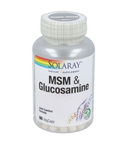 MSM Glucosamina 90caps Solaray