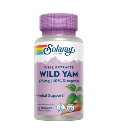 Wild Yam 275Mg 60caps Solaray