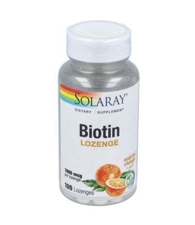 Biotin 1000Mg 100comp Solaray