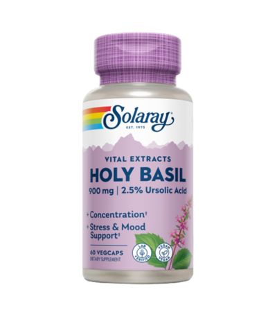 Holy Basil 450Mg 60caps Solaray