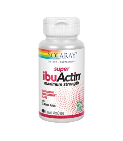 Super Ibuactin Antiinflamatorio 60caps Solaray