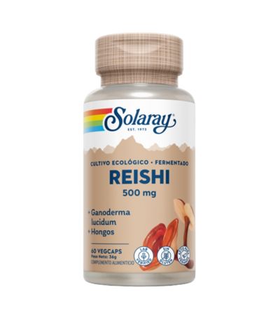 Reishi 500Mg Vegan 60caps Solaray