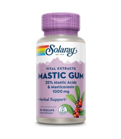 Mastic Gum 500Mg 45caps Solaray