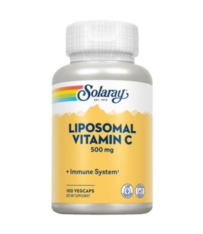 Liposomal Vitamina-C 500Mg Vegan 100caps Solaray