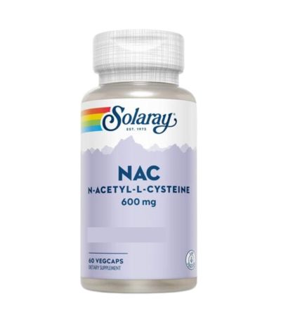 Nac N-Acetyl L-Cysteina 600Mg 60caps Solaray