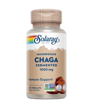 Chaga Fermented 500Mg 60 vegcaps Solaray