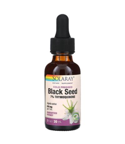 Black Seed Comino Negro 7%Thymoquinone 30ml Solaray
