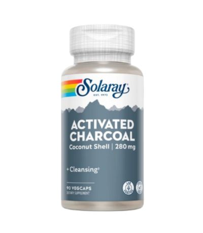 Charcoal Activated Vegan 90caps Solaray