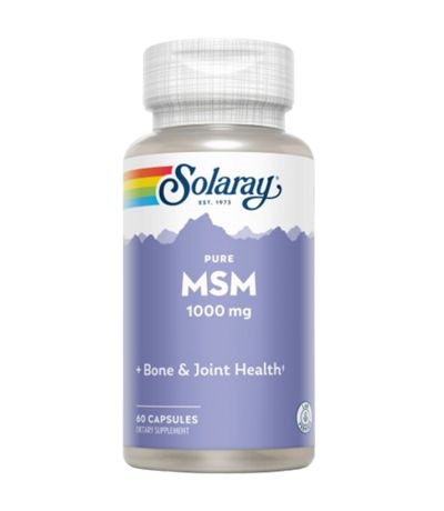 MSM Pure 1000Mg 60caps Solaray