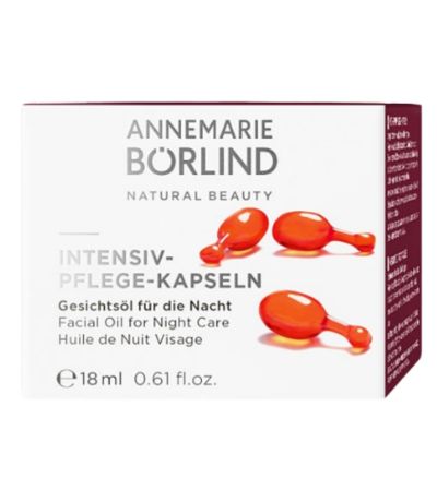 Cuidado Facial Intensivo Bio Vegan 50caps Annemarie Börlind