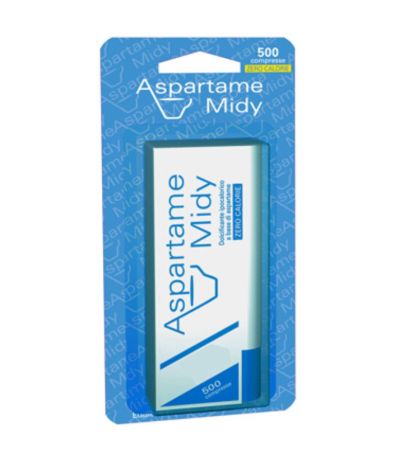 Aspartame Midy 500comp Trepat-Diet-Esi